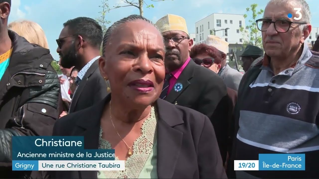 [FRANCE 3] Grigny célèbre son Coeur de Ville en présence de Christiane TAUBIRA