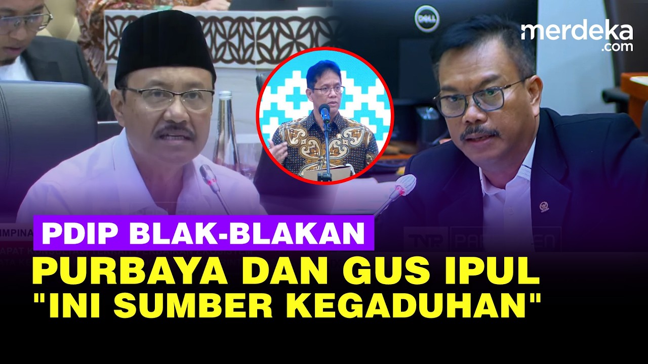 PDIP Blak-blakan Semprot Menkeu Purbaya dan Mensos Gus Ipul, PBI Dinonaktif: ini Sumber Kegaduhan!