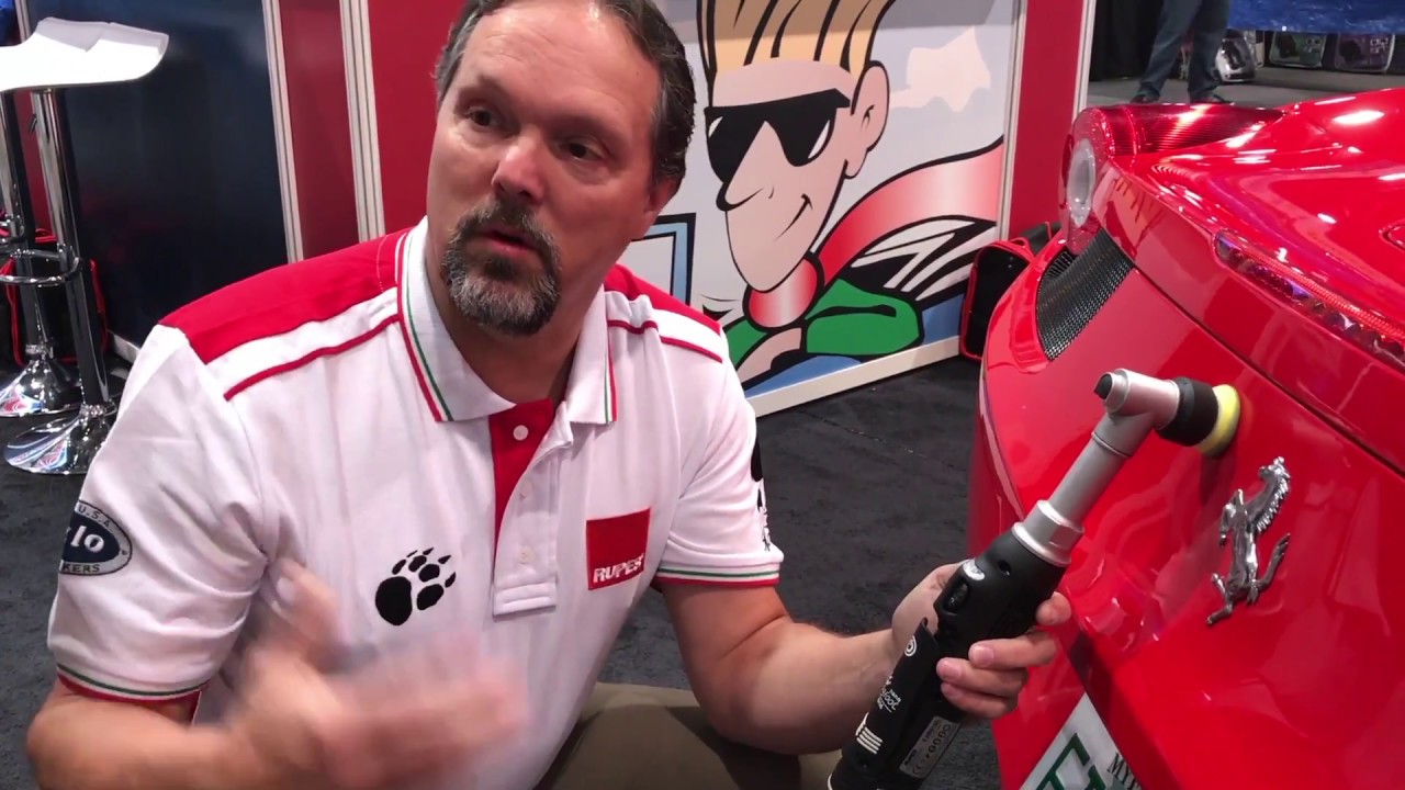 SEMA 2016 Video: RUPES BigFoot Nano iBrid Long Neck Polisher