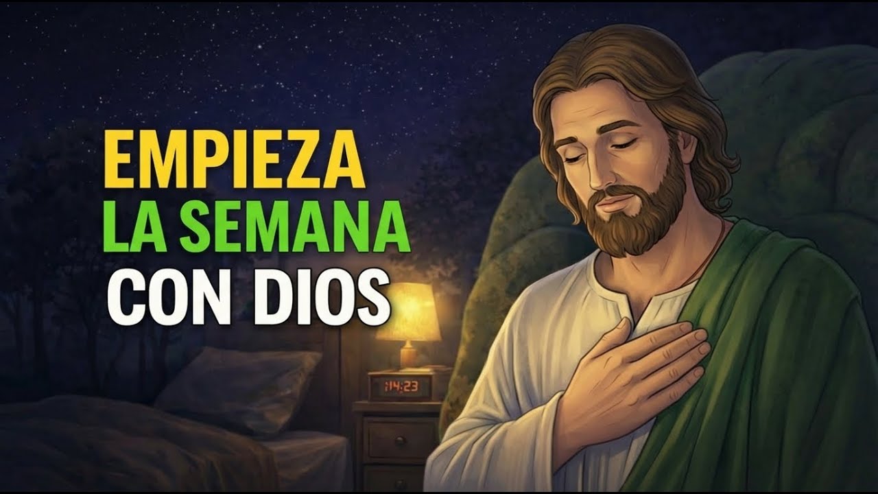 Oración para calmar el corazón, quitar la ansiedad y confiar en Dios esta semana #oración #lunes