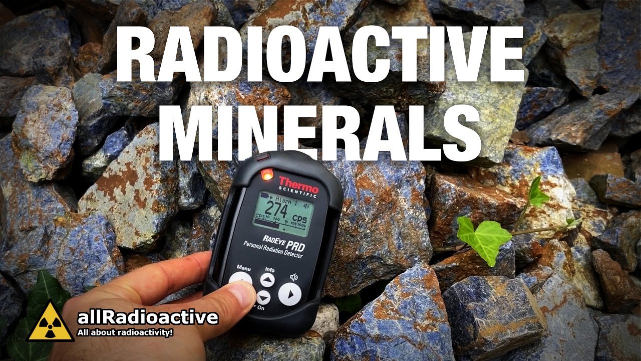 Finding Radioactive Rocks in a Mineral Shop