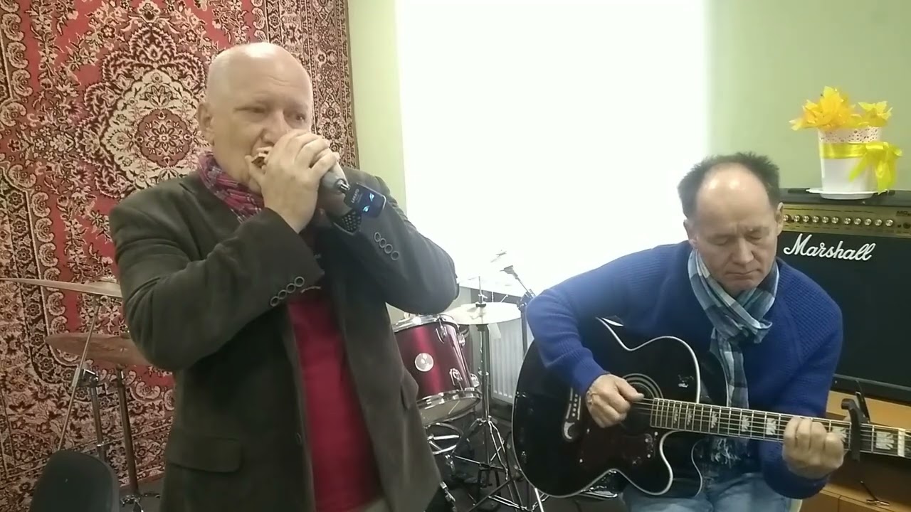 Cosma - Autumn Leaves (cover) - Leonid Nagaev (harmonica) & Sergey Samsonov (guitar)