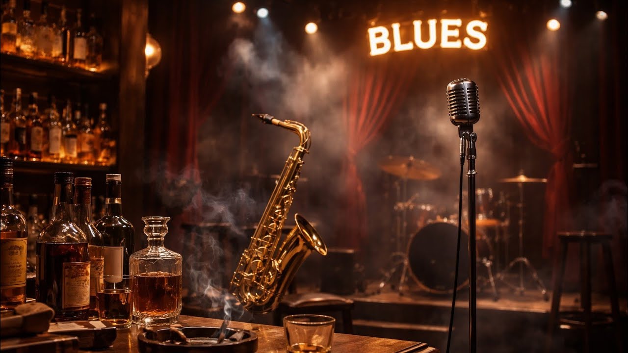 Late Night Smooth Jazz Blues for Relax and Sleep
