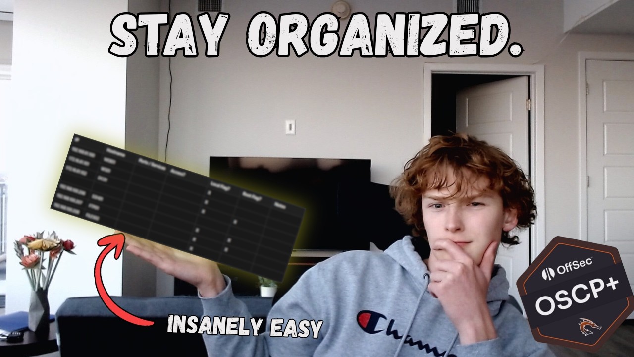 One Simple Organization Trick makes the OSCP Easy
