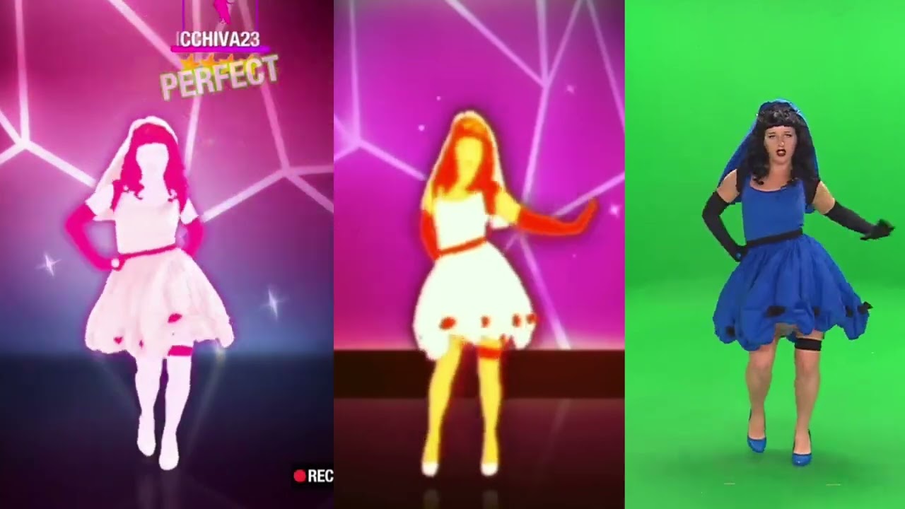 JUST DANCE | KATY PERRY - HOT N COLD COMPARISON BEHIND THE SCENES