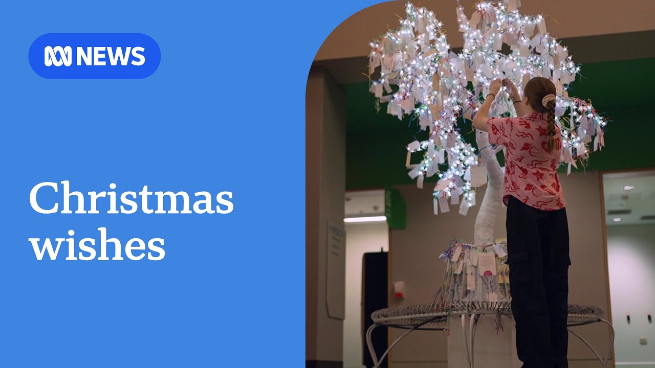 Kids in Queensland hospital share their Christmas wishes | ABC News