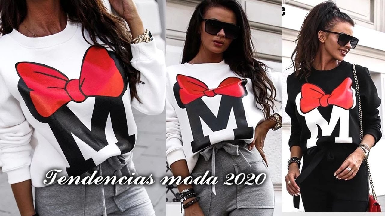 MODA 2020 SUDADERAS DE MODA HOODIE SWEATSHIRT OUTFITS TENDENCIAS 2020 MODA FEMININA
