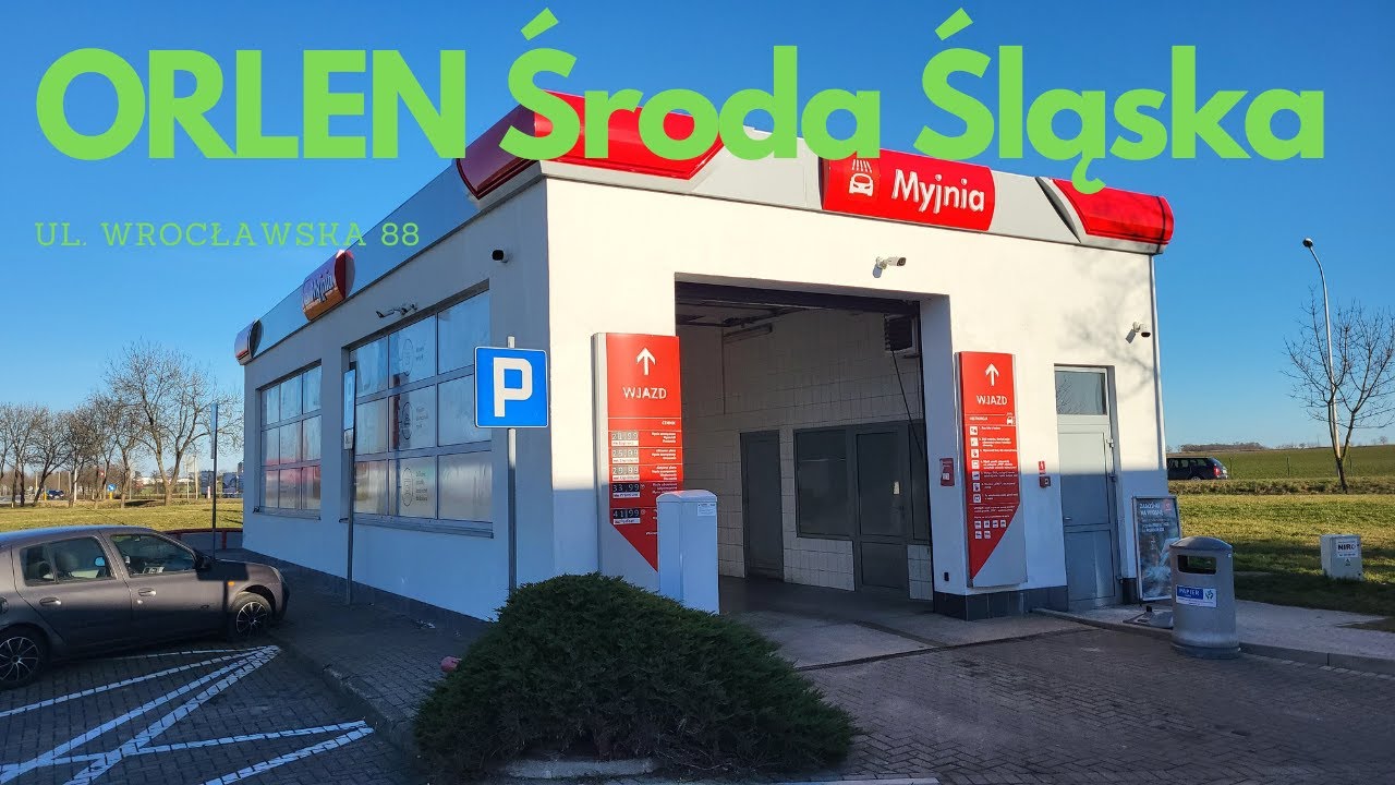 Myjnia ORLEN Środa Śląska Car Wash #myjnia