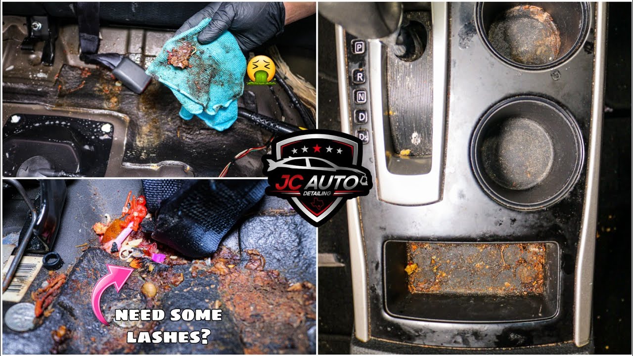 Can It still Be Saved?? | Deep Cleaning Nasty Nissan Altima!! | Satisfying Transformation!!