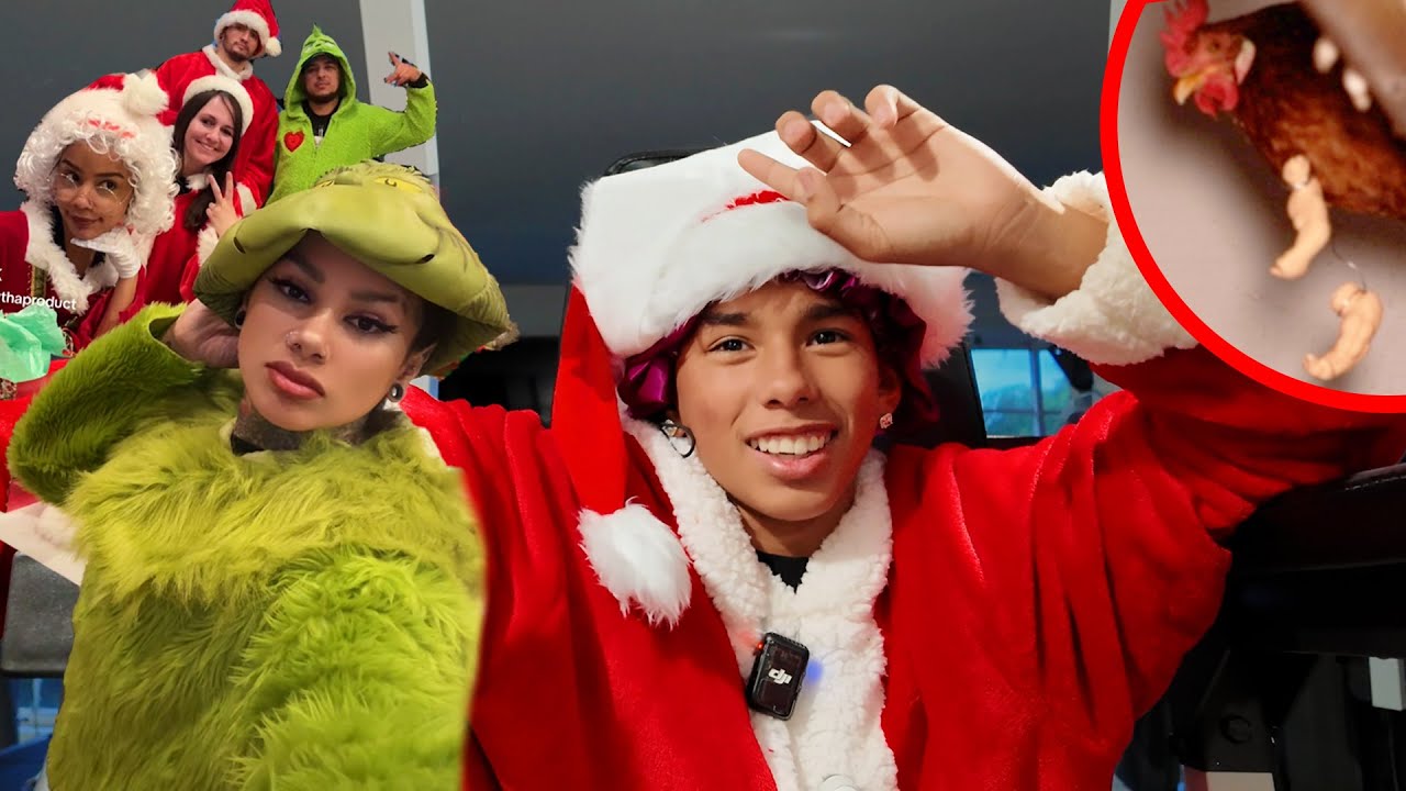 Making Baby Drew FIGHT his mom for his Christmas gifts!  🤣