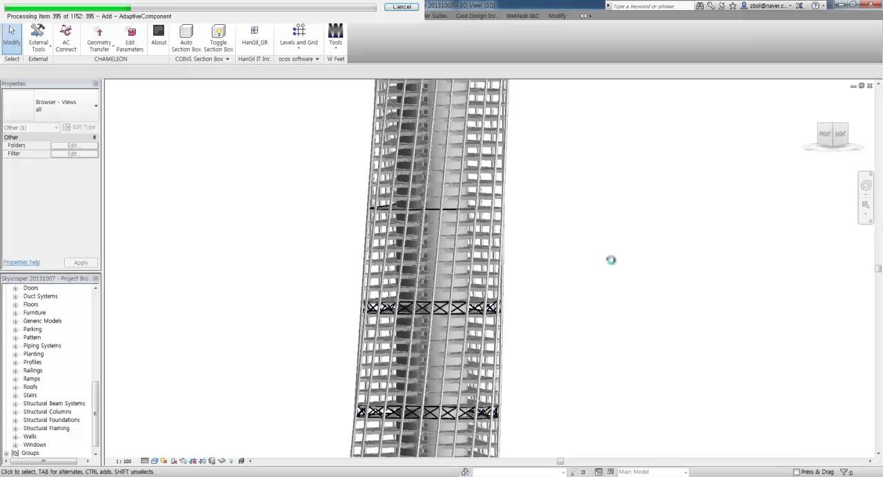 BIM Competition - Rhino&Grasshopper to Revit - Belt Truss