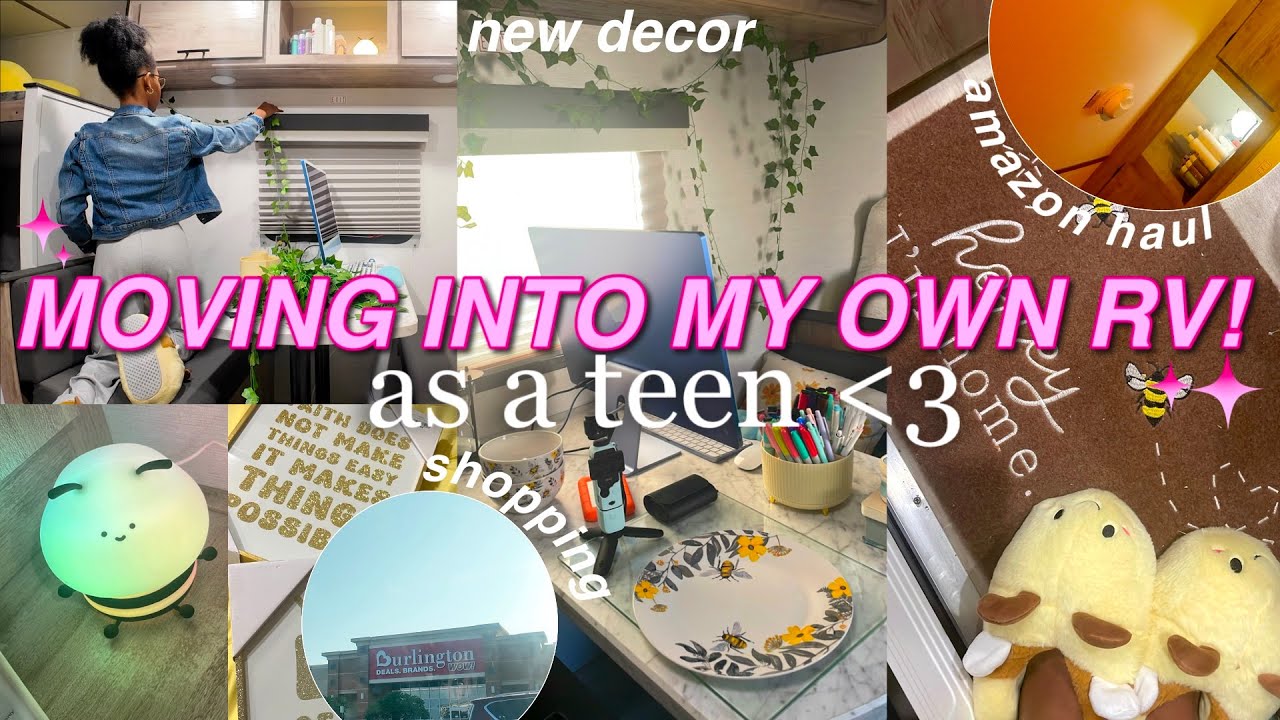 Moving into my own RV at 18! | shopping, amazon haul, & reflecting | Part 2 of Teen RV Living