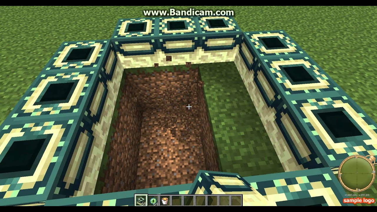 Poradnik Minecraft - Jak zrobić portal do endu | How to make an End Portal [2022]