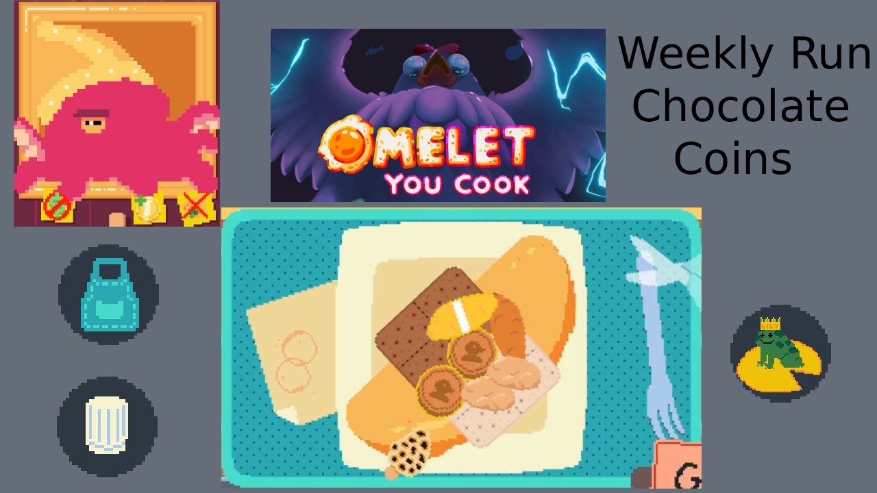 Omelet You Cook Weekly Run - Chocolate Coins