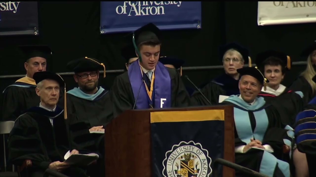 Drew Biegner Commencement Speech - The University of Akron Class of 2023 