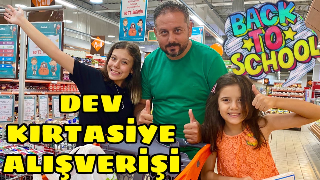 OKULA DÖNÜŞ 2022 DEV Kırtasiye Alışverişi ÖZDİLEK Okul Alışverişi Back To School
