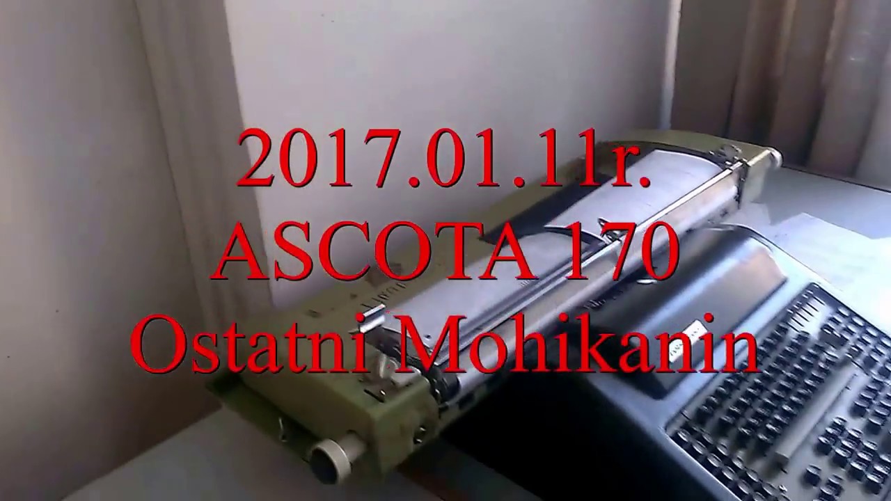 Ascota 170 Ostatni Mohikanin
