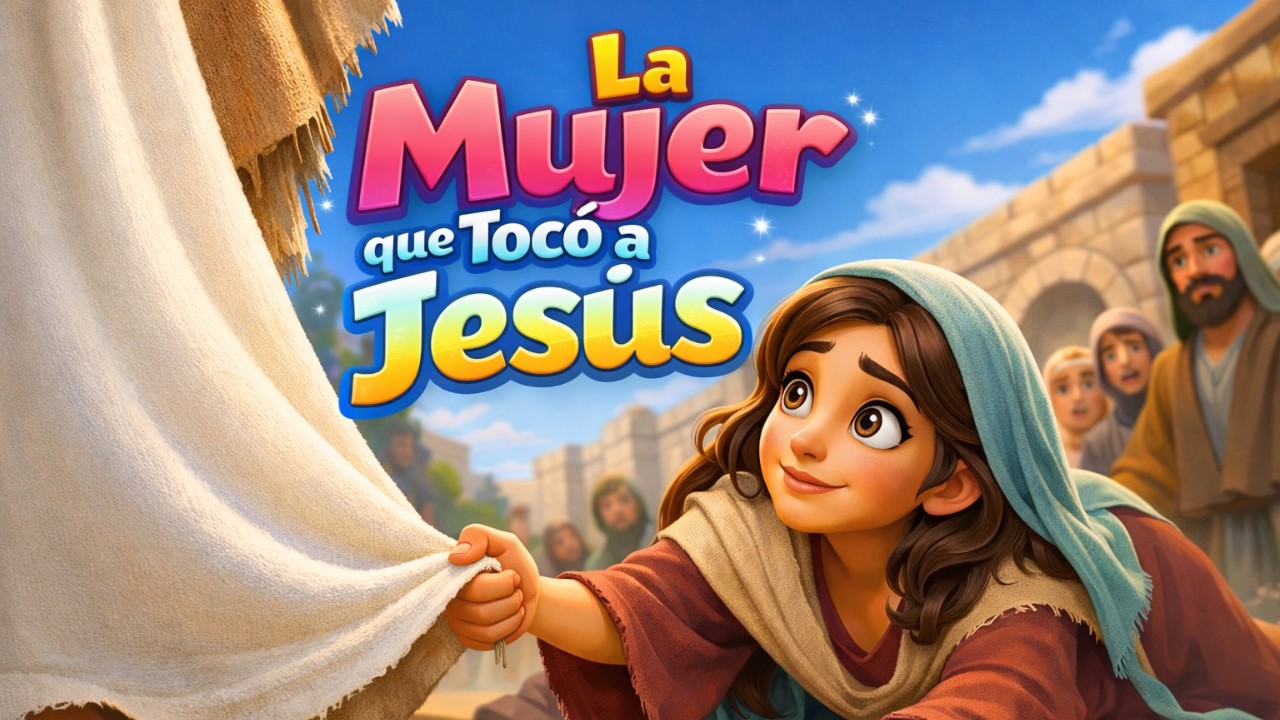 La Mujer que Tocó a Jesús | Historia Bíblica para Niños