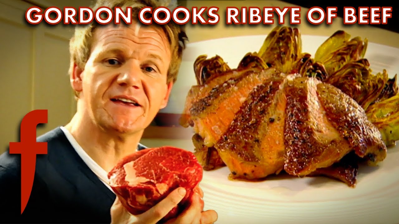 Гордон Рамзи готовит рибай из говядины и другие вкусные блюда | Слово на букву «F» | Гордон Рамзи