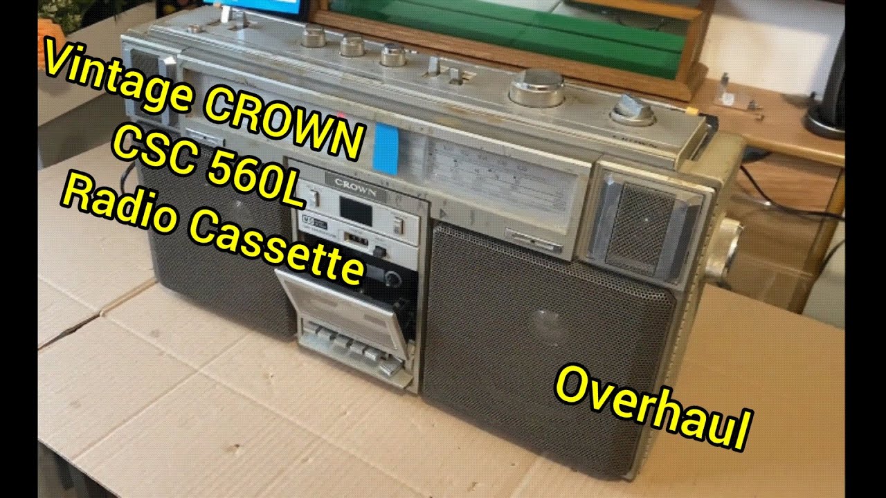 Vintage CROWN CSC 960L Repaired