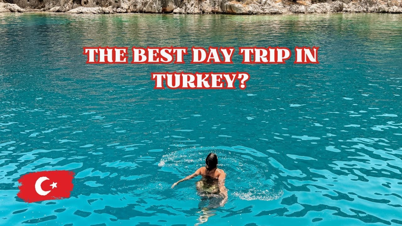 The Best Boat Trip in Kas Turkey! 🇹🇷