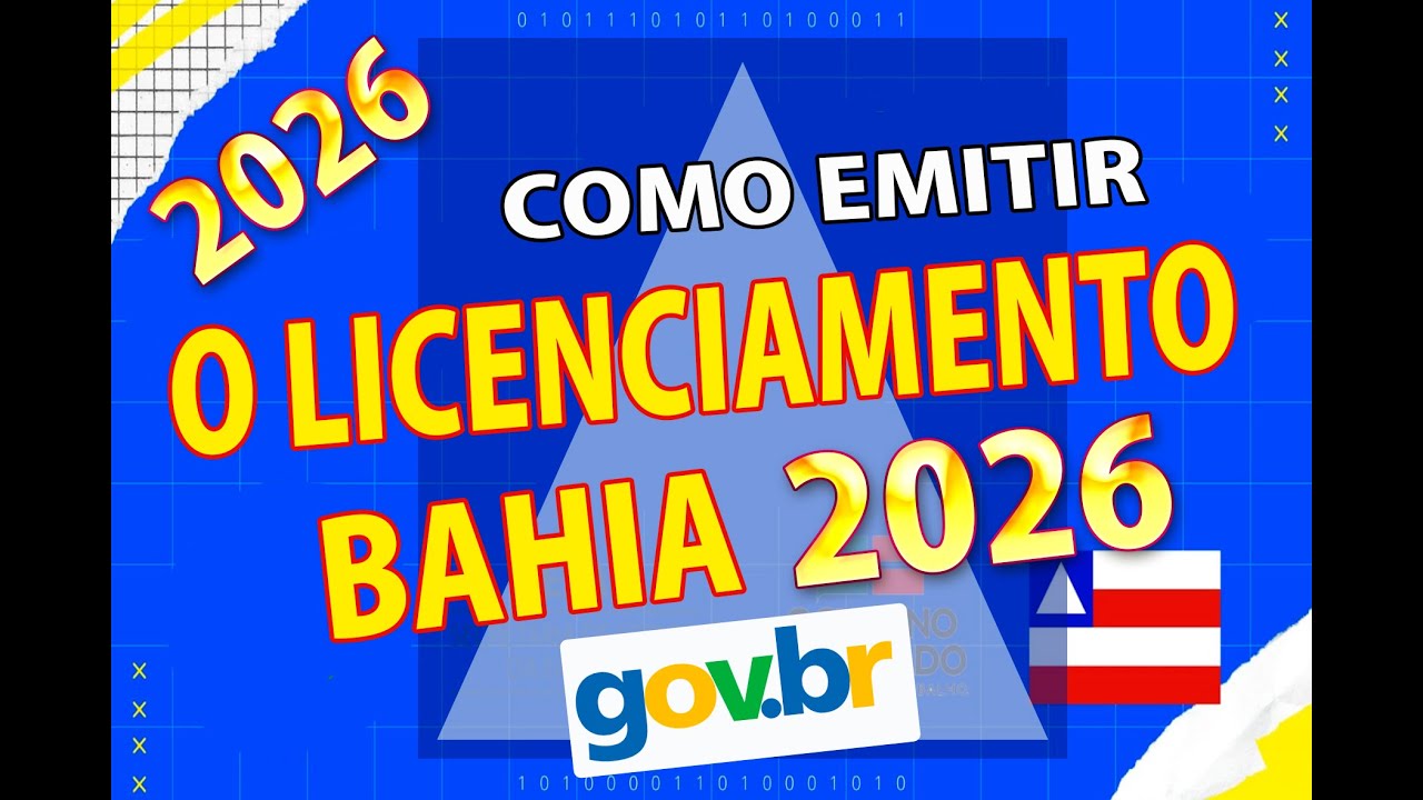 LICENCIAMENTO BAHIA 2026, COMO PAGAR O LICENCIAMENTO , DOCUMENTO CRLV DIGITAL, DOCUMENTO VERDINHO