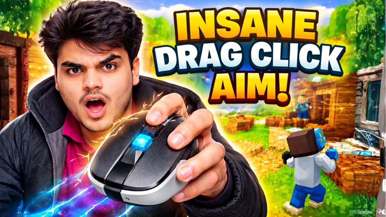 Drag Clicking While Aiming… IS ACTUALLY POSSIBLE (Bloxd.io)