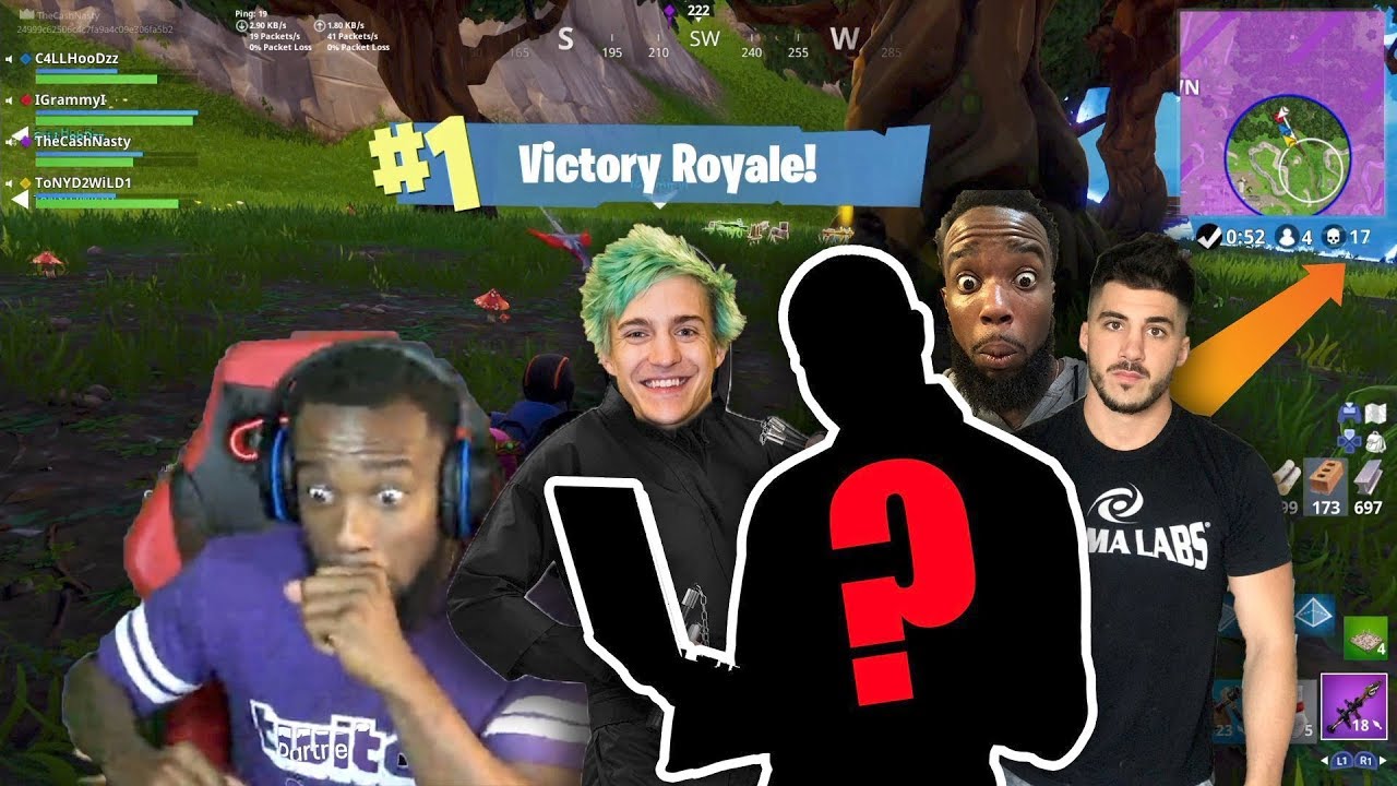 Playing With The Best Fortnite Player On Console! Best Clutch Performance Battle Royale!