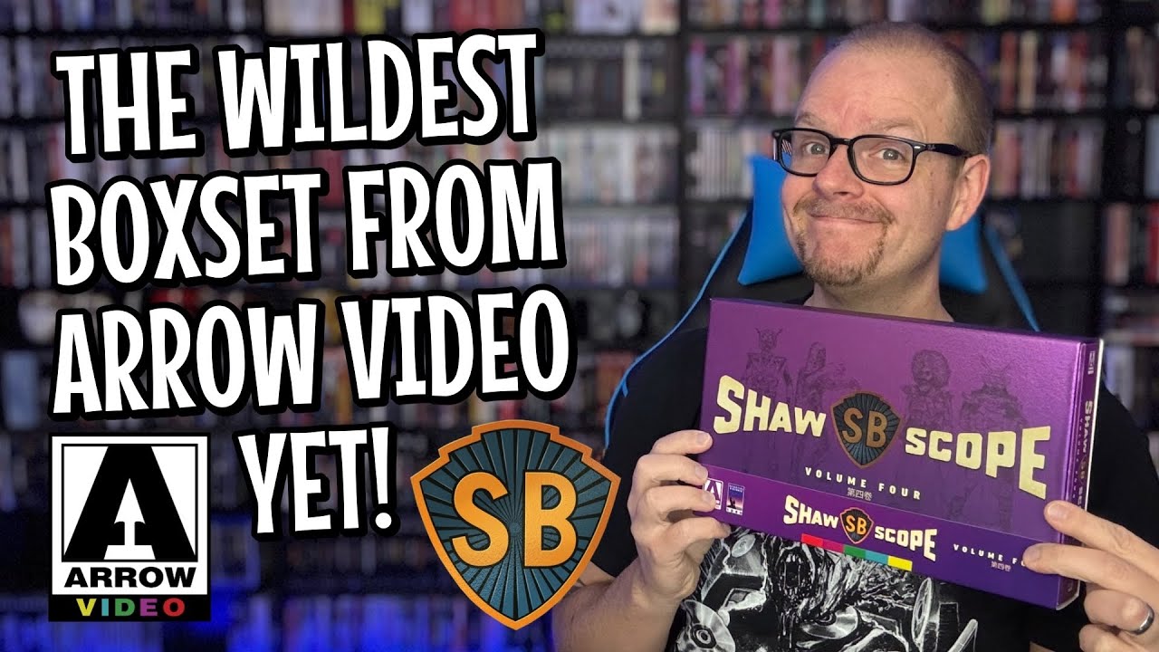 The WILDEST Bluray Boxset Arrow Video Has Ever RELEASED! | Shawscope Vol 4 16-Film Set Unboxing!