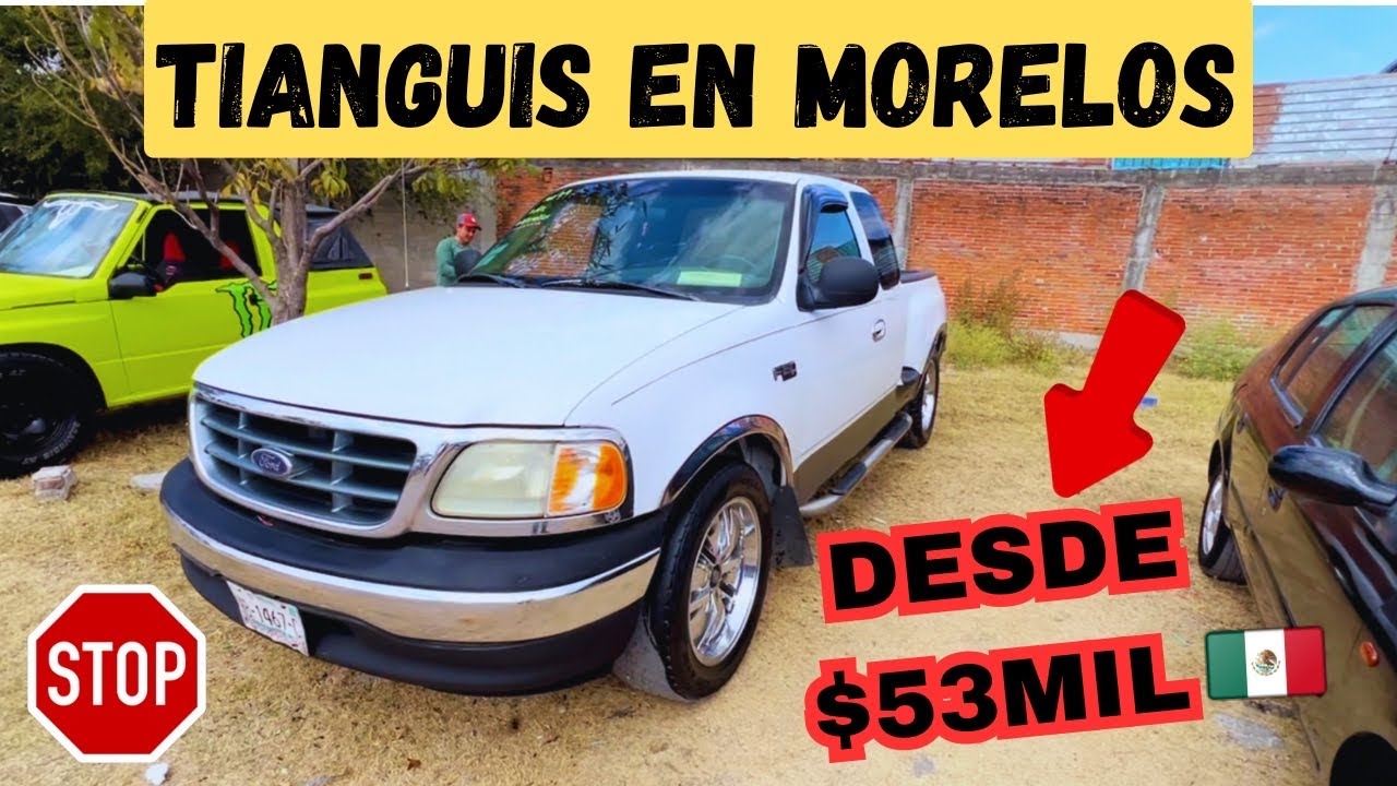 Coches y autos en venta en el Estado de Morelos en el Tianguis de autos Cuautla 