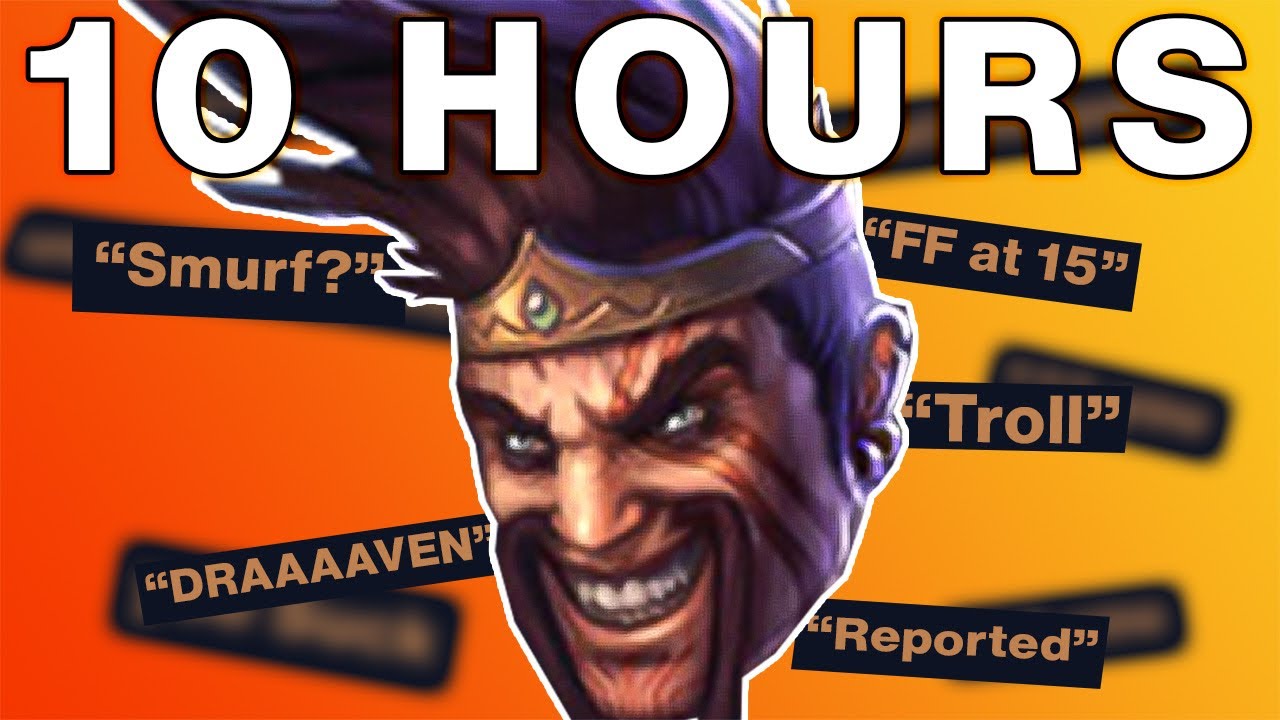 I Spent 10 Hours Learning the LEAGUE OF DRAVEN!!!