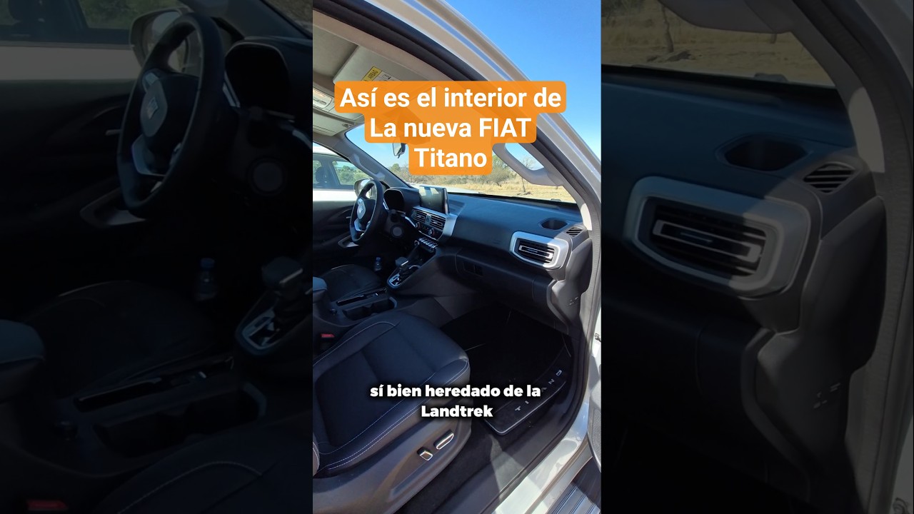 &iquest;Qu&eacute; tal es el interior de la FIAT Titano?