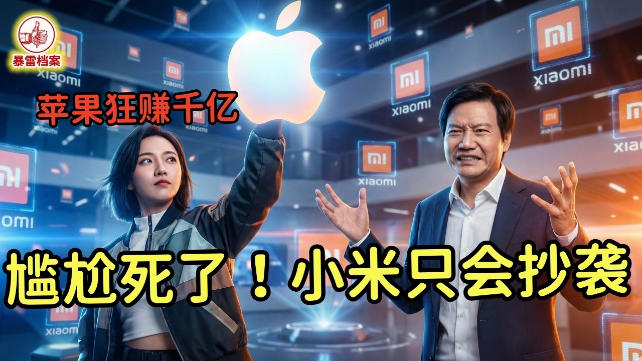 雷军不敢看，小米败退高端，i Phone 17销量暴涨，骂苹果的人越多，苹果在中国卖得越狠