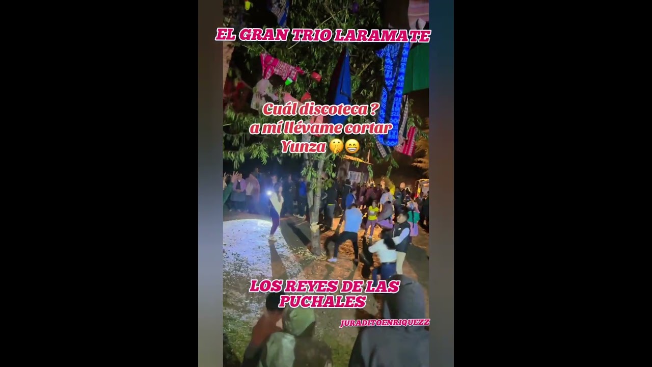 EL GRAN TRIO LARAMATE  CON SUS CARNAVALES Y SUS LINDAS PUCHALAS UN GRAN ESTILO