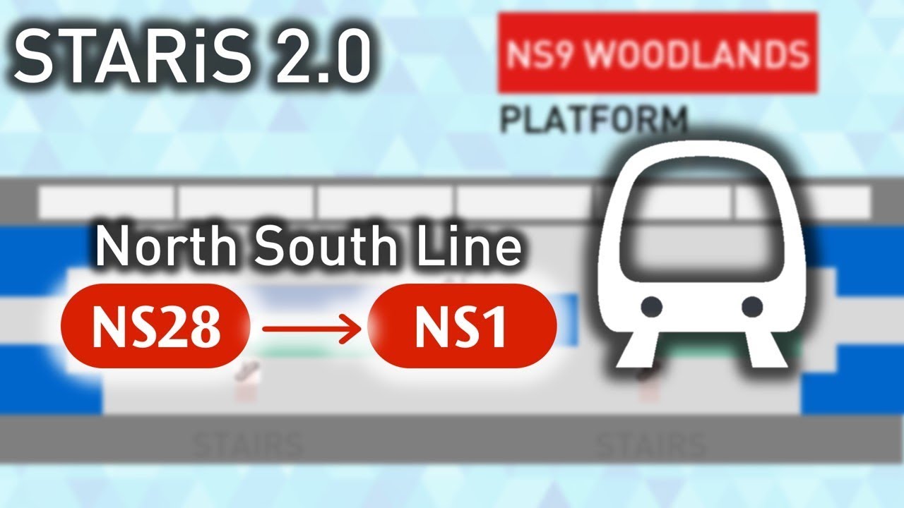 [Animated] SMRT STARiS 2.0 / North South Line Announcements
