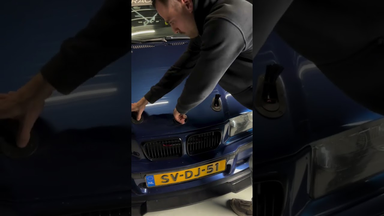 Feeding the S54 some air 🌬️🌬️ #bmw #e36 #tracktool #sttrackparts