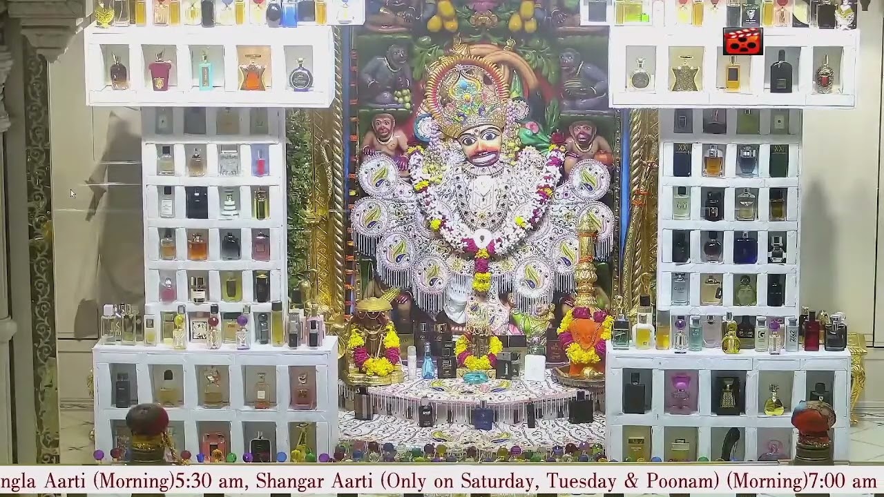 Aarti Darshan Salangpur Date 29 08 2024
