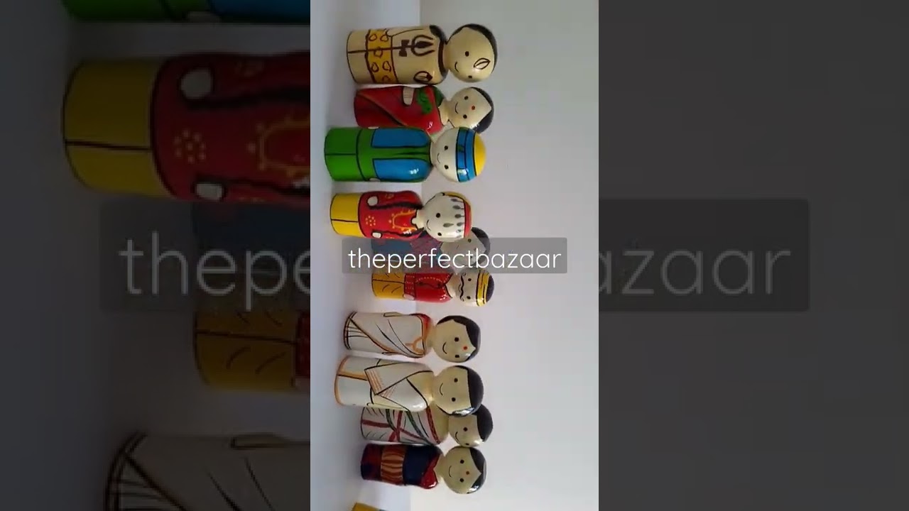 theperfectbazaar wooden nesting doll #theperfectbazaar #nestingdolls #matryoshka | 9871118054 #art