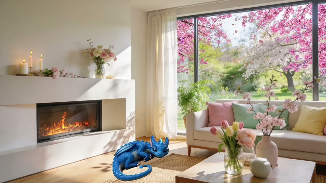 Peaceful Spring Moments 🌸 Gentle Ambient Escape