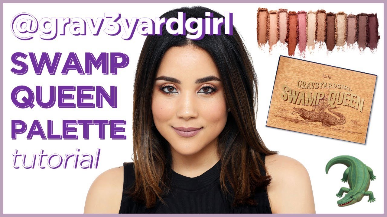 @grav3yardgirl SWAMP QUEEN palette tutorial with Maria