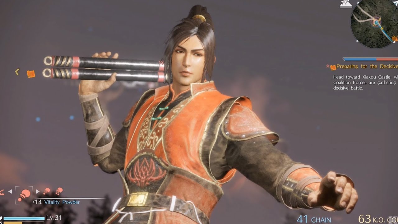 Dynasty Warriors 9 - Ling Tong - Open World Free Roam Gameplay (PS4 HD) [1080p60FPS]