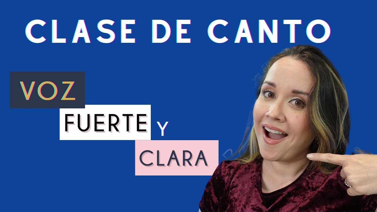 Canta FUERTE Y LIMPIO | Clase de canto TWANG 6/9