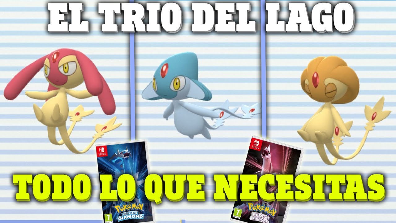 COMO CAPTURAR a UXIE AZELF y MESPRIT (MUY FÁCIL) en Pokémon Diamante Brillante y Perla Reluciente