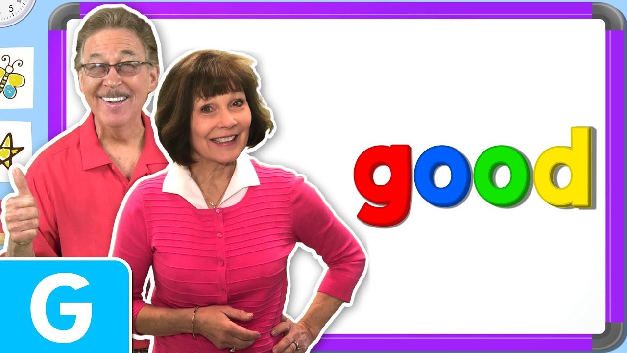 Jan Richardson Sight Words | Level G | Good | Jack Hartmann
