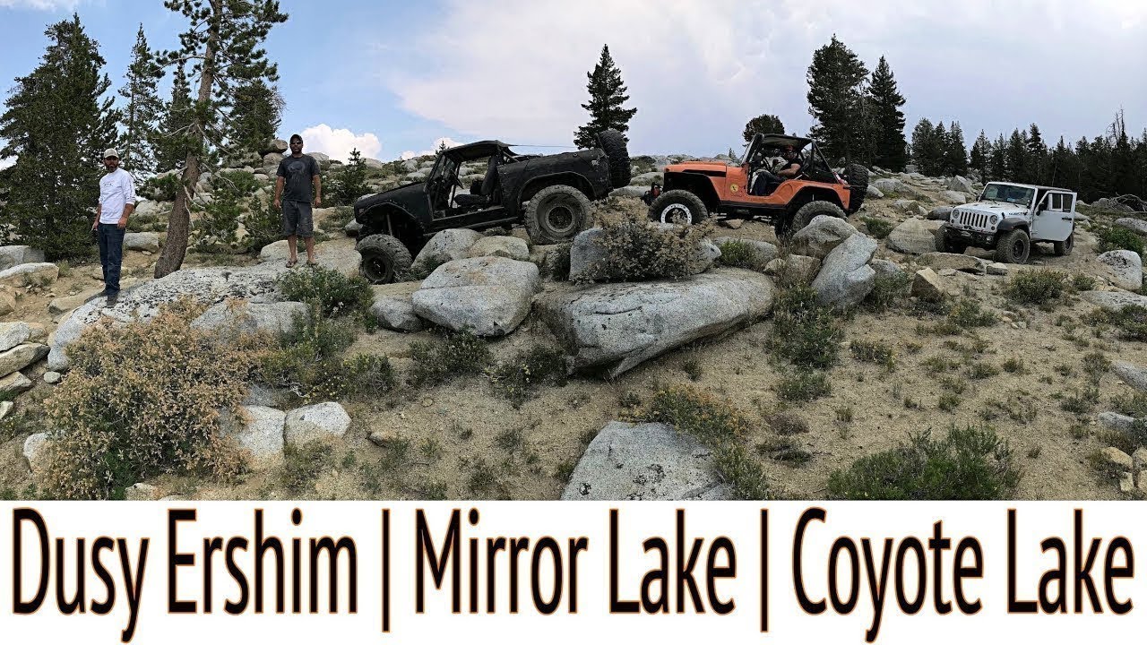 Shaver Lake Off Road / Dusy Ershim, Coyote Lake, Mirror Lake / Jeep CJ5, JK Wrangler, XJ, Int. Scout