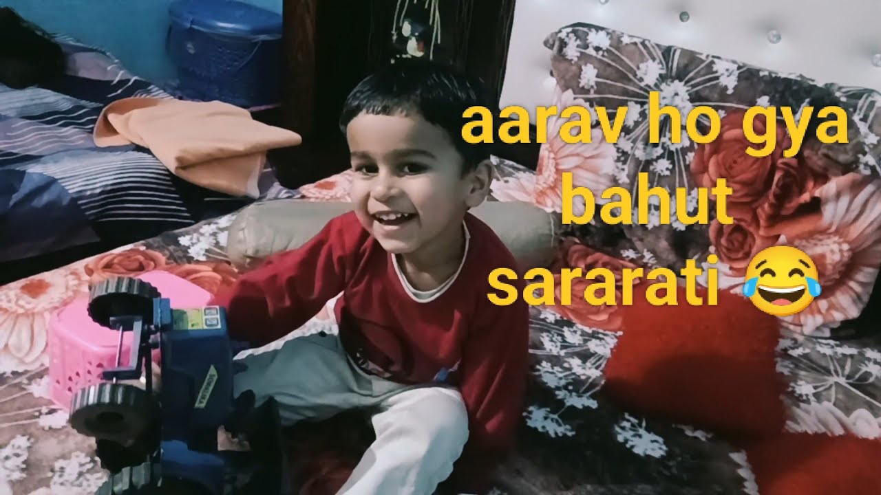 Aarav ho gya sararati 😂🤓