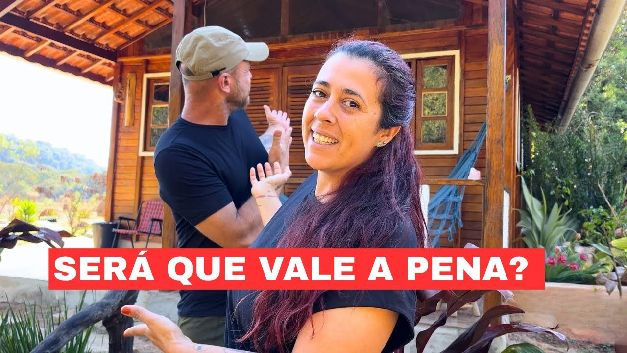 TOUR pela nossa CASA PRÉ FABRICADA DE MADEIRA | Casa de campo para aluguel 
