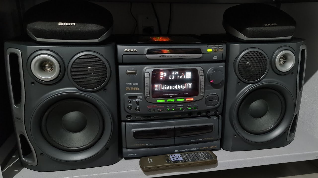 Aiwa NSX-999mkii Modos de Equalizações e Funções.