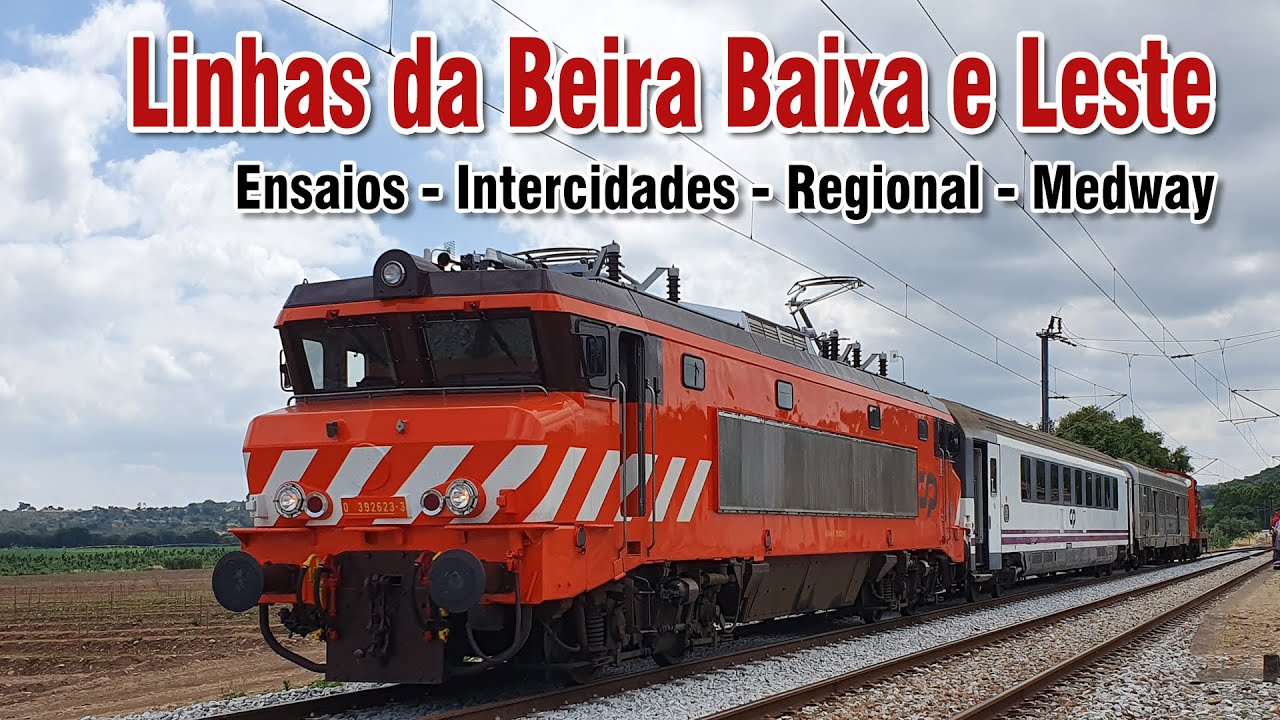 Marcha de ensaios da carruagem Arco, Intercidades, Regional e mercadorias da Medway