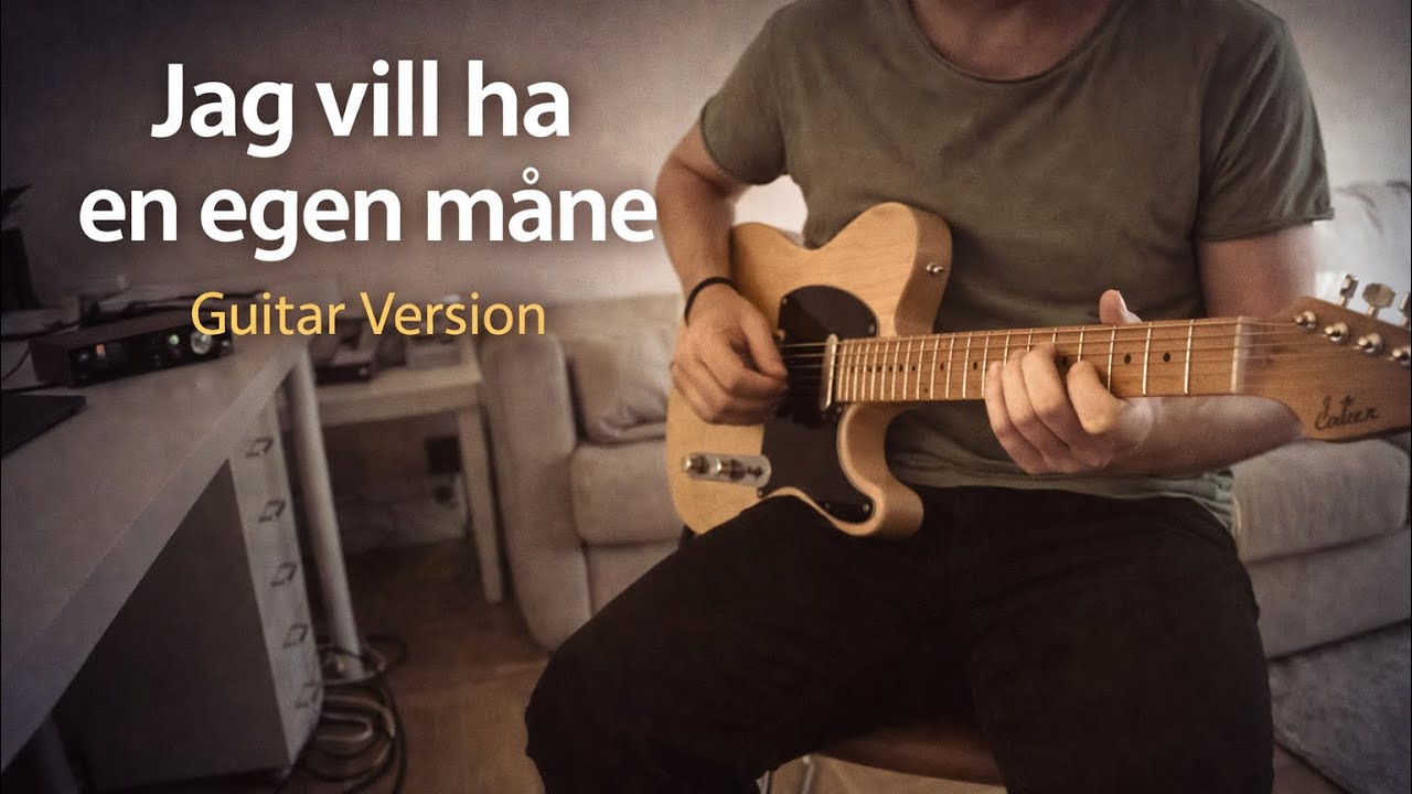 Ted Gärdestad - Jag Vill Ha En Egen Måne | Guitar Cover by Johan Walter
